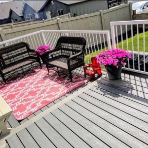 services03_face lift trex deck, aluminum railing, from wood to composite